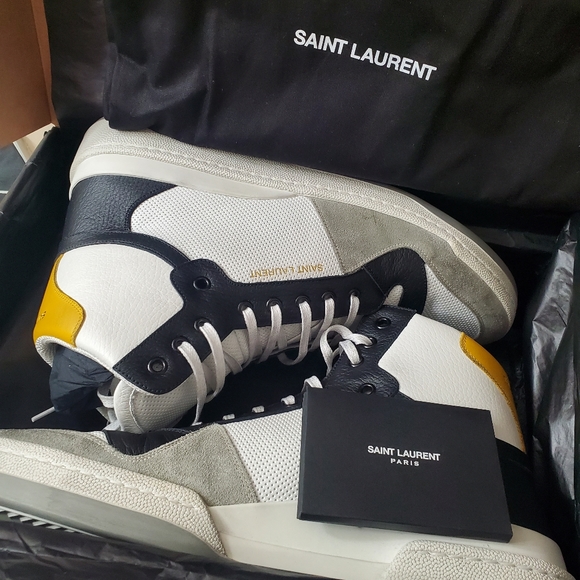 Saint Laurent high top sneakers - Picture 10 of 13